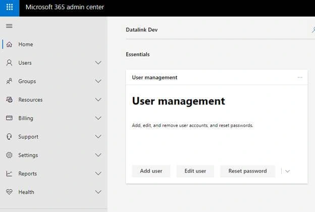 User management