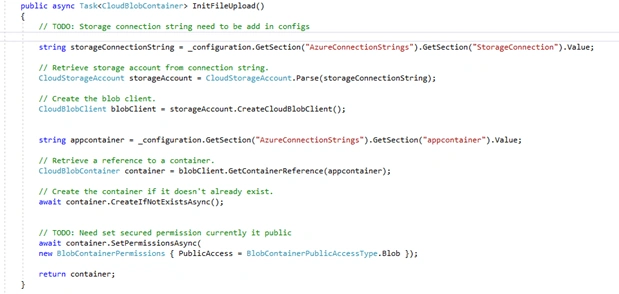 Storage Account In Windows Azure