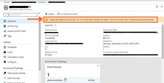 Storing And Visualizing IoT Data With Azure Time Series Insights
