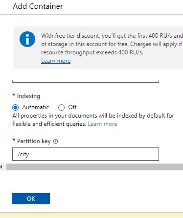 Azure Cosmos DB - Store And Retrieve JSON Data Types Using SQL API