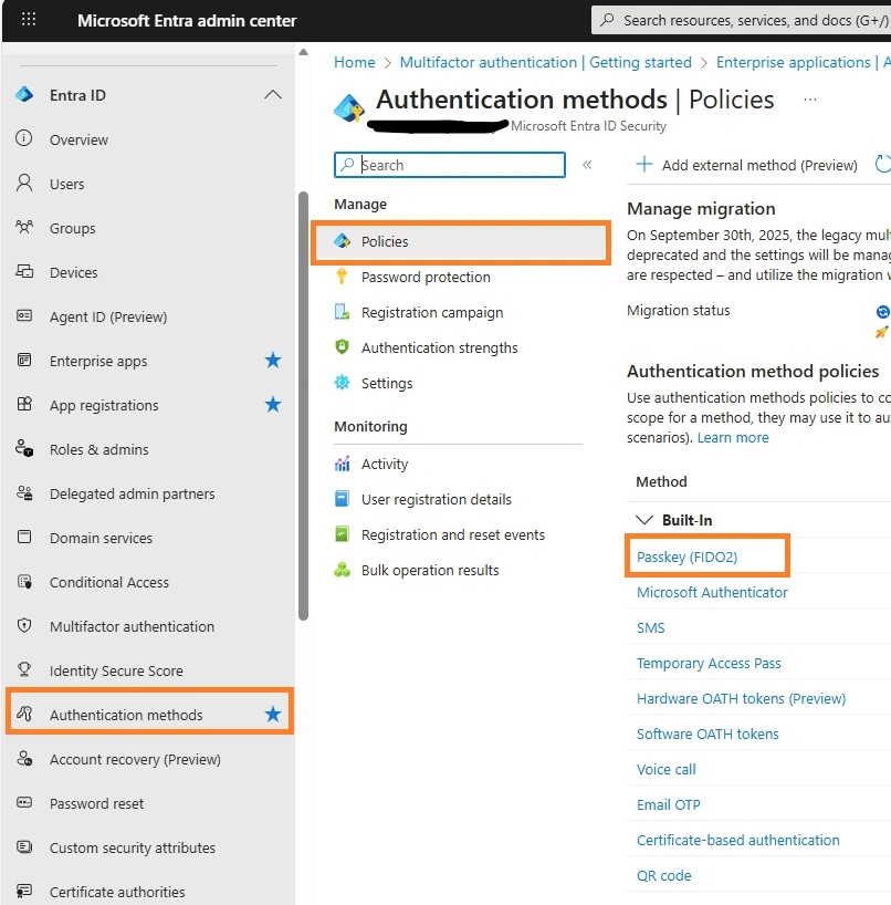 Auth Method