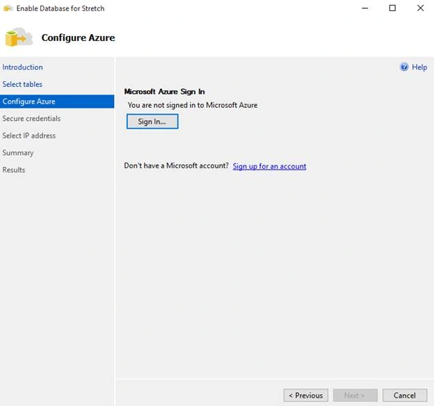 configure