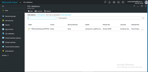 azure subscription