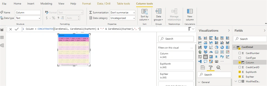 String Functions Or Text DAX Function In Power BI