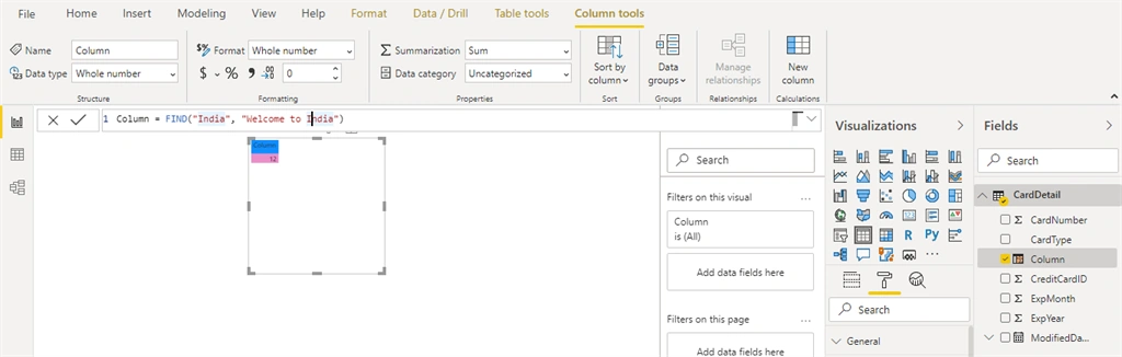 String Functions Or Text DAX Function In Power BI