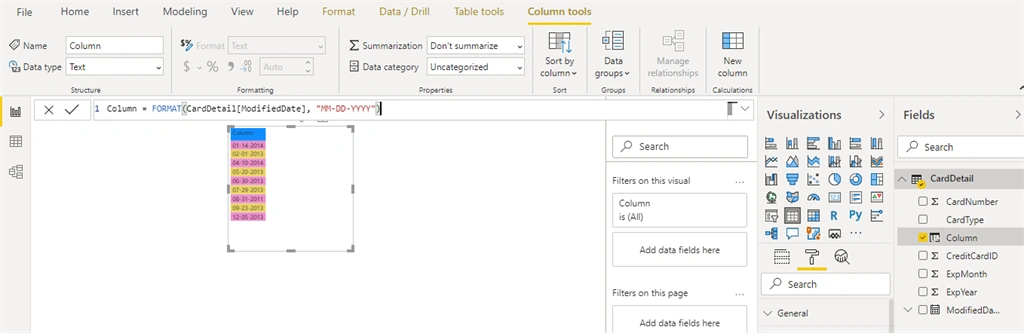 String Functions Or Text DAX Function In Power BI