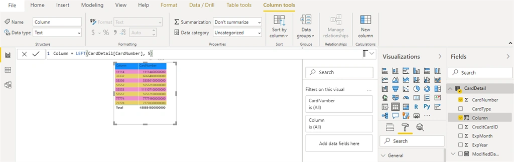 String Functions Or Text DAX Function In Power BI