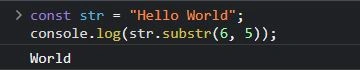 Substr()