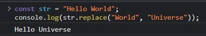 Replace()