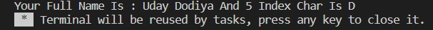 String Index