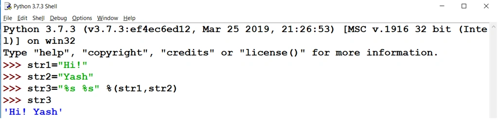 Mod operator in python
