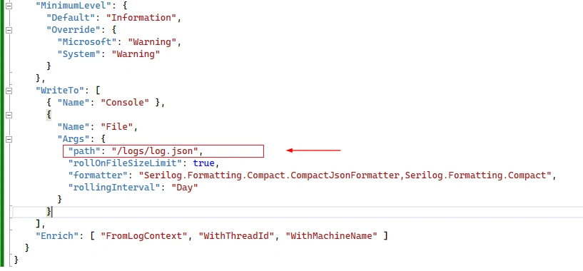 Structured Logging using Serilog in ASP.NET Core 7.0