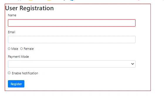 Let's Develop An Angular Application - Styling The Template Using CSS Validation Classes And ngModel Properties