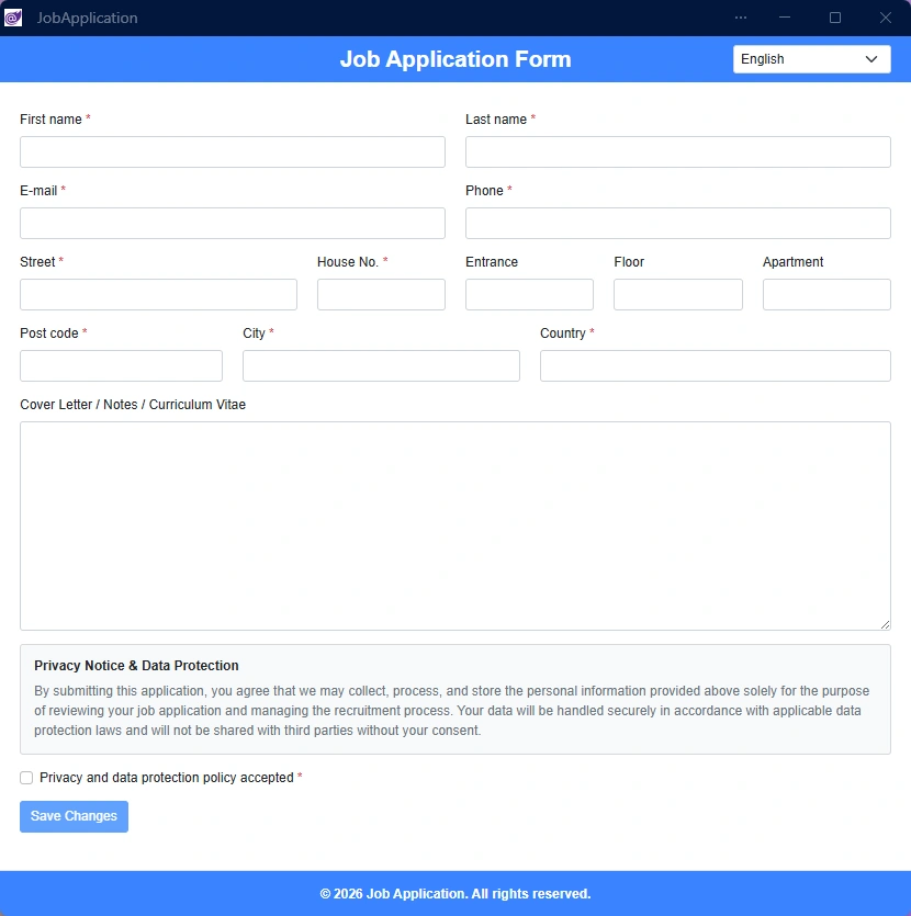 Screenshot web