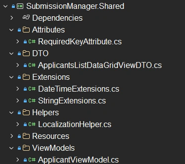 SubmissionManager screenshot