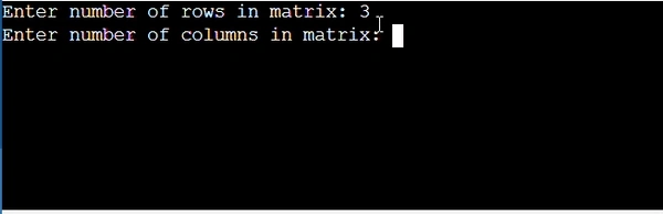 Three dimensions Matrix Subtraction