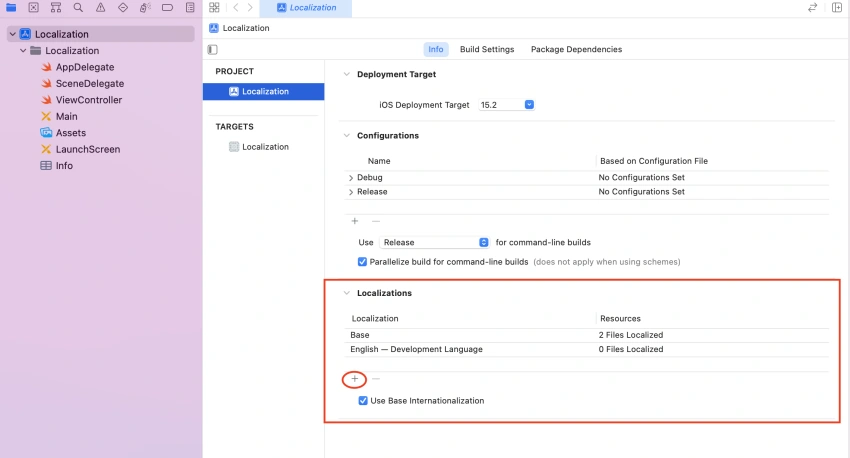 Support Multilanguage In iOS Swift