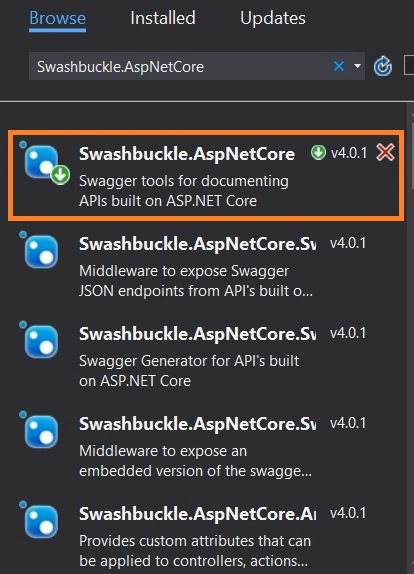 Swagger For ASP.NET Core API 2.2