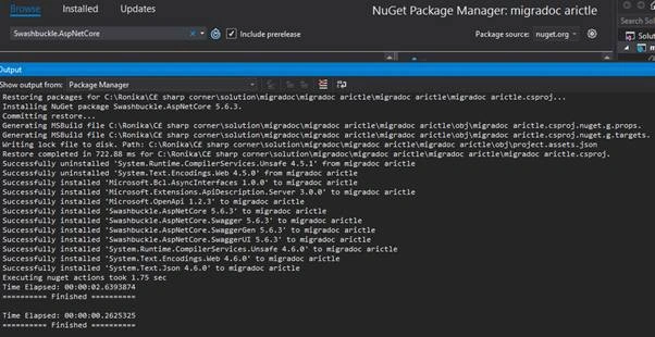 Swashbuckle And ASP.NET Core