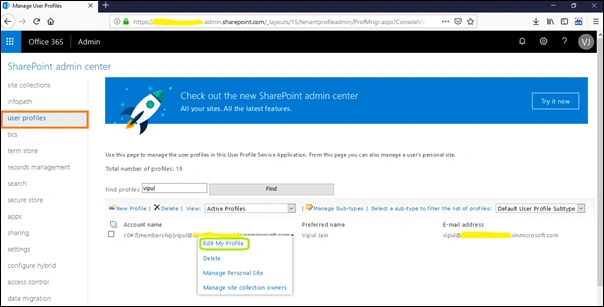 Sync A Property From Azure Active Directory To SharePoint Online Using PowerShell