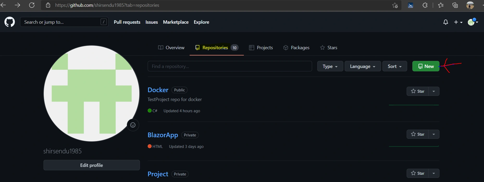 Create GIT repository
