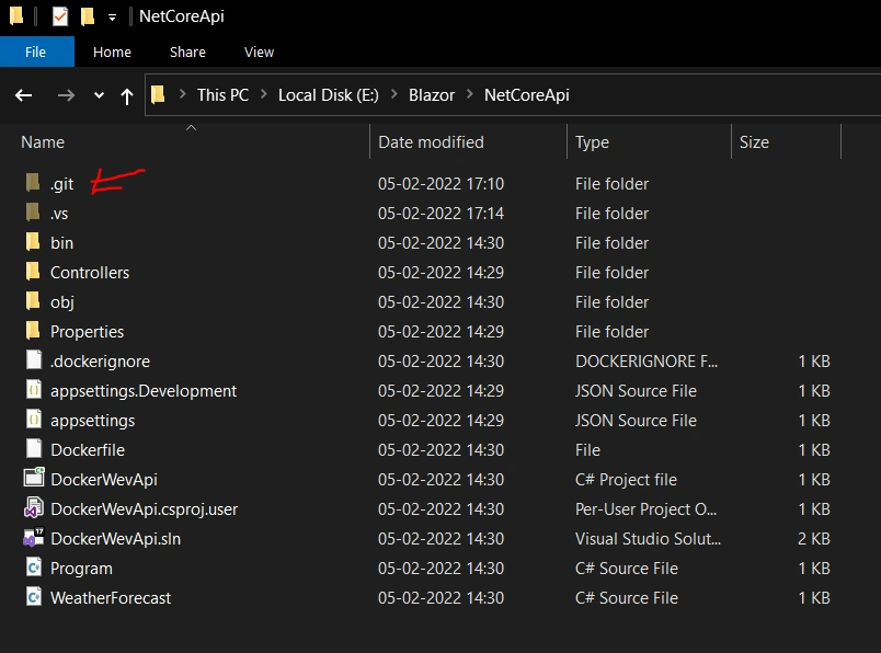 Sync project to your GIT repository