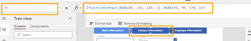 How To Create Tabs In PowerApps