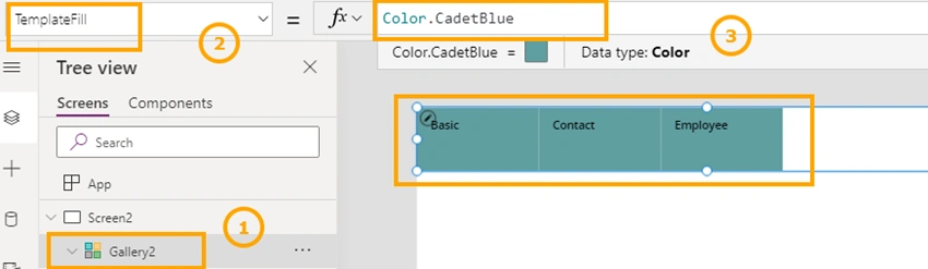 How To Create Tabs In PowerApps