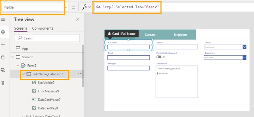 How To Create Tabs In PowerApps