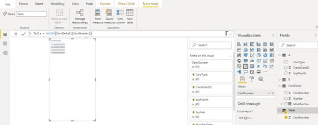 Table Manipulation Function In Power BI