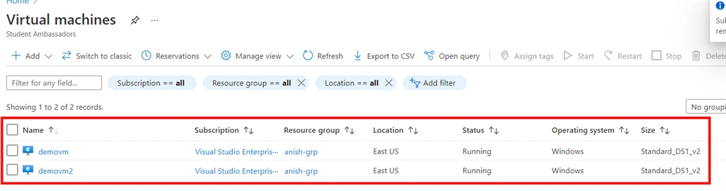 Taking Disk Snapshot In Azure