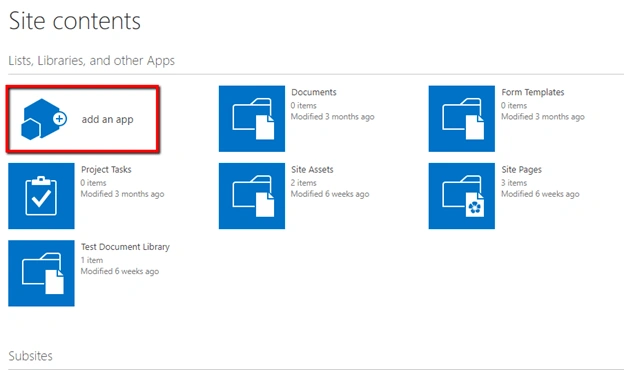 Task List in SharePoint