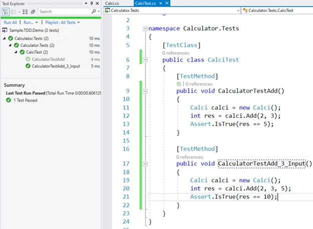  Test cases 
