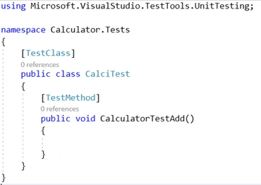 Test method 