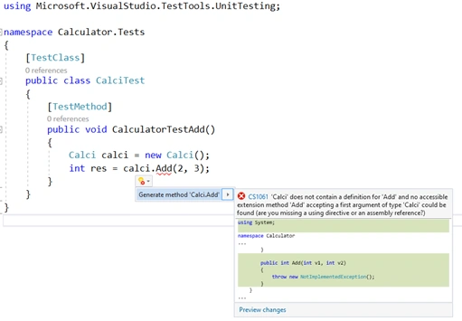 Generate Method