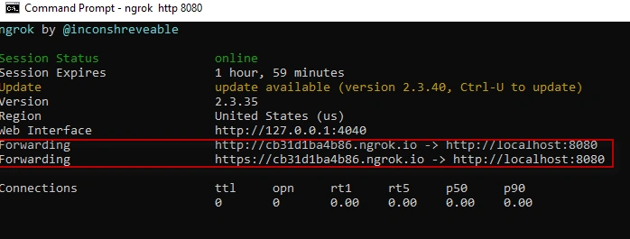 Teams Application Testing With Ngrok
