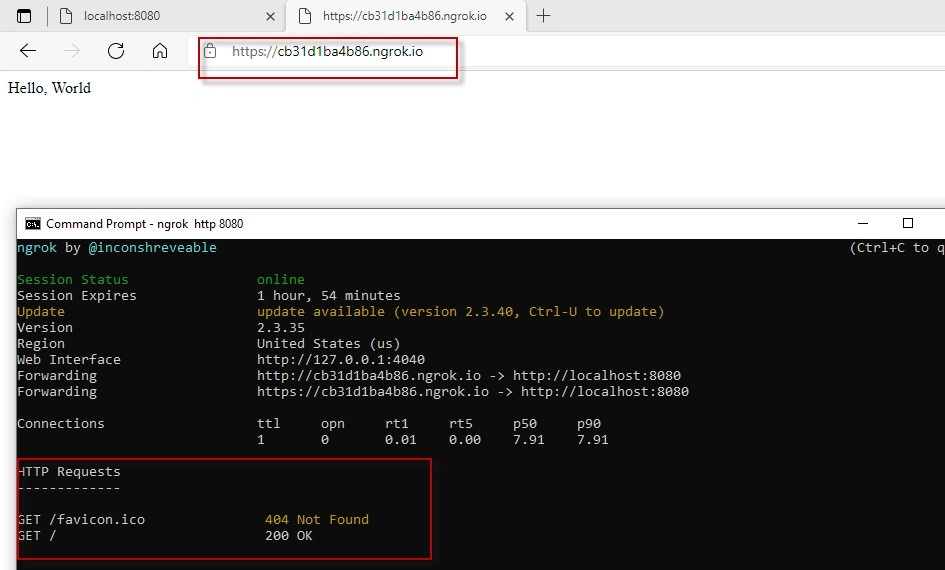 Teams Application Testing With Ngrok