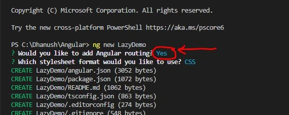 Enable routing