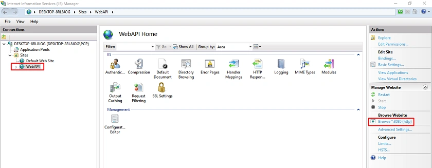 WebAPIHome