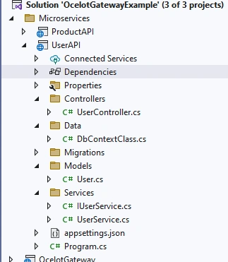 Microservices with Ocelot Gateway Using .NET Core 6 API And Angular 14