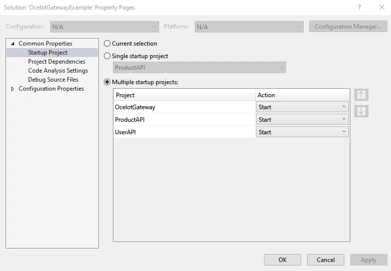 Microservices with Ocelot Gateway Using .NET Core 6 API And Angular 14