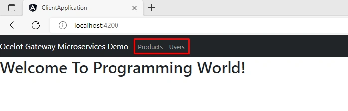 Microservices with Ocelot Gateway Using .NET Core 6 API And Angular 14
