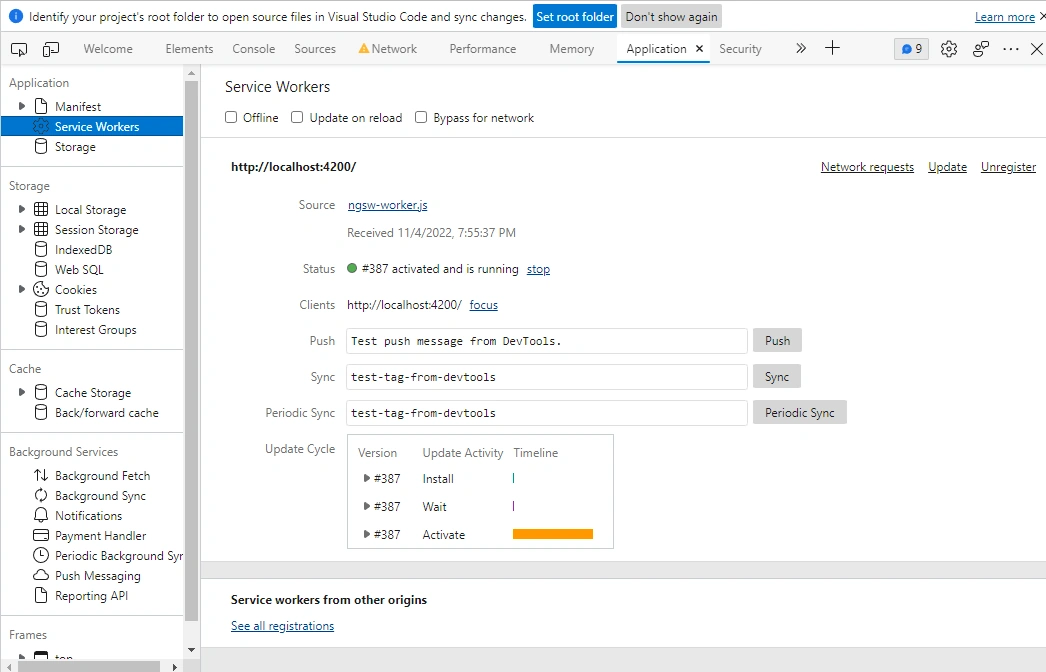 Angular Caching issue