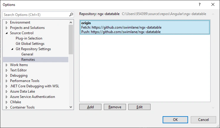 Create a Git Hub Repository from Visual Studio