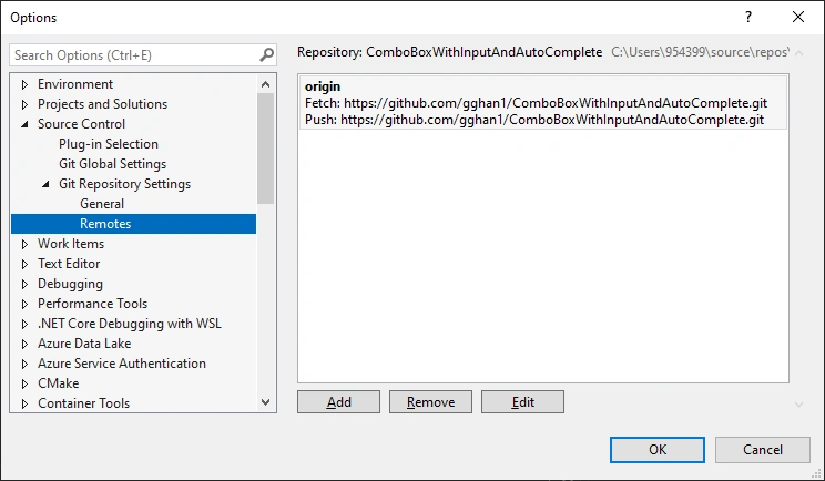 Create a Git Hub Repository from Visual Studio