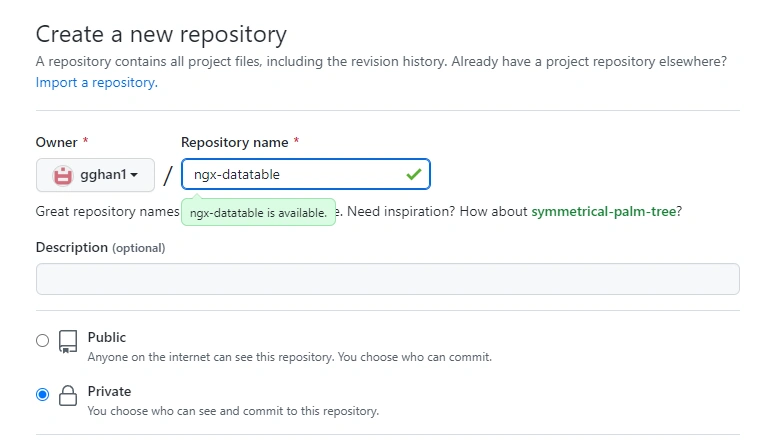 Create a Git Hub Repository from Visual Studio