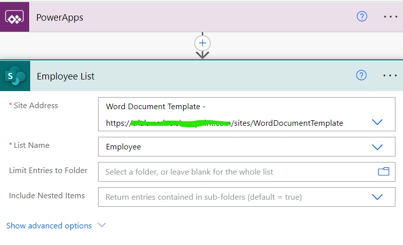 Generate Word Document Template Using Power Automate