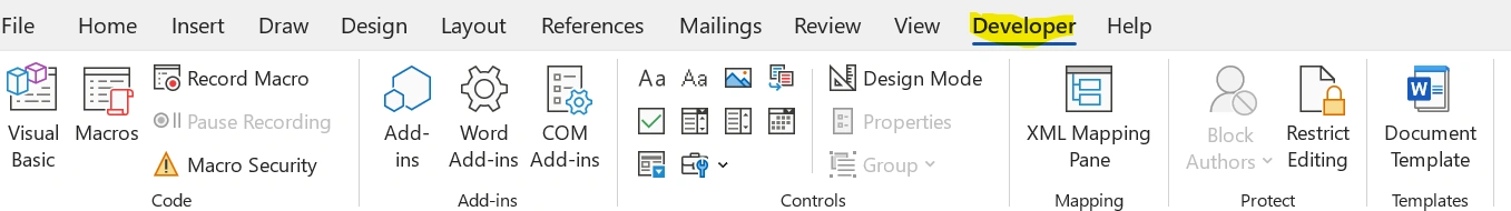 Generate Word Document Template Using Power Automate