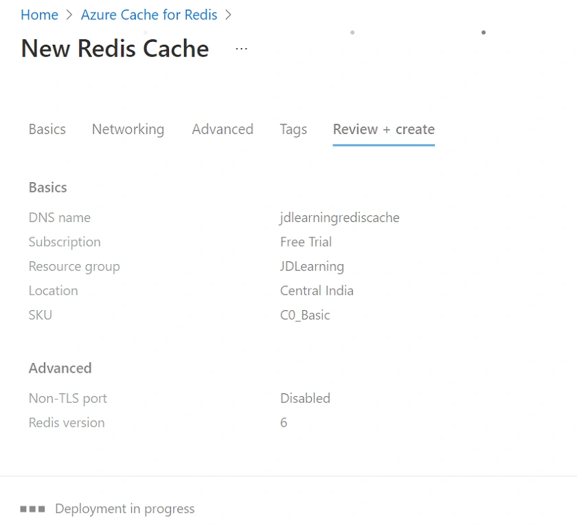 Azure Redis Cache Introduction and Implementation using .NET Core 6 Web API