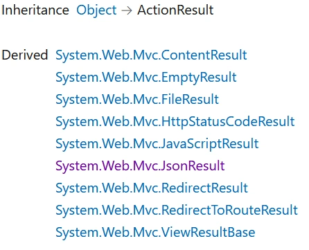 Controller Action Result (1), in ASP.NET MVC